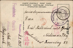 Kolonien Kiautschou KRIEGSGEFANGENENPOST JAPAN Lager Ninoshima 03.04 ...