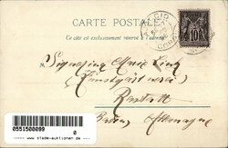 Ajaccio (Frankreich) Teilansichten 1898 I-IIAutomatically generated ...
