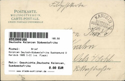 Kolonien Deutsch-Südwestafrika Swakopmund O Karibib 1905 I-II (vs. ...