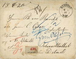 Adel "aus Herford" adelige Angelegenheit Siegel-Brief an Philipp von ...