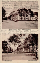 Berlin (1000) Nicklasstrasse, Albrechtstrasse I (Marke entfernt)  ...