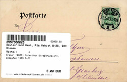 Bremen (2800) Osterthor Straßenansicht, gelaufen 1903 ...