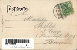 Lilienthal (2804) Hotel Kummer, Fahrrad 1905 I-IIAutomatically ...