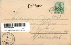 Burgdamm (2800) Thielbars Sommergarten am Mühlenbach 1903 ...