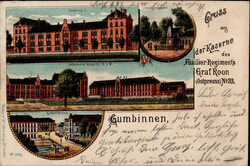 Gumbinnen Kaserne des Fusilier-Regiments Graf Roon 1903 ...