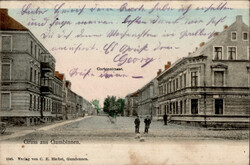Gumbinnen Gartenstrasse, Gasthaus 1902 I-IIAutomatically generated ...