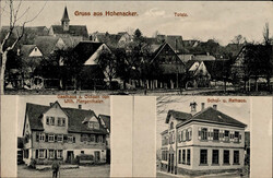 Hohenacker (7050) Gasthaus zum Ochsen I-II  Automatically generated ...