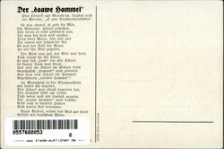 Mannheim (6800) Wein-Restaurant "zum Daawe Hammel" I-II