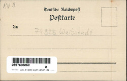 Epfenbach (6921) Schulhaus, kath. Kirche, ev. Kirche, Gasthaus zur ...