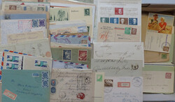 Deutschland u. etwas Alle Welt - Briefe-u. Ganzsachen Posten ab ...