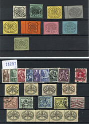 Vatikan/Vatikanstaat Lot auf zwei Steckkarten in unterschiedlicher ...