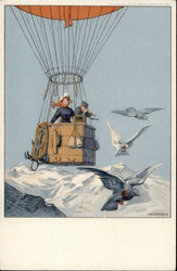 Ballon ILA Frankfurt / Main 1909 Karte Nr. 2 Ballon I-IIAutomatically ...