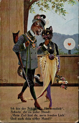 Thiele, Arthur Katze vermenschlicht I-II  Automatically generated ...