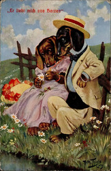 Thiele, Arthur Dackel TSN Serie 949 I-II  Automatically generated ...