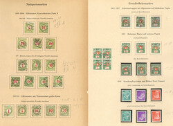 Schweiz Portomarken u. Portofreiheitsmarken umfangreich auf ...