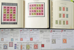 Schweiz Sammlung in zwei Vordruckalben ab Strubel bis 1969 ...