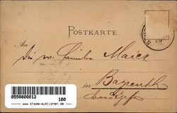 Vorläufer Scheiner Nr. 55 Stuttgart 1886 II (kleine Einkerbung, ...