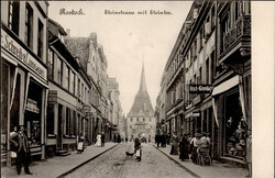 Rostock (o-2500) Steinstrasse, Schreibwaren- und Luxuswarenhandlung, ...