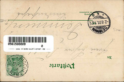 Stedten (o-5032) Gasthaus Stedten, Fahrrad, Schloss 1901 I-II  ...