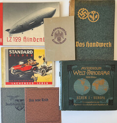 Sammelbild-Album Riesige Sammlung mit über 600 Alben, dazu noch ...