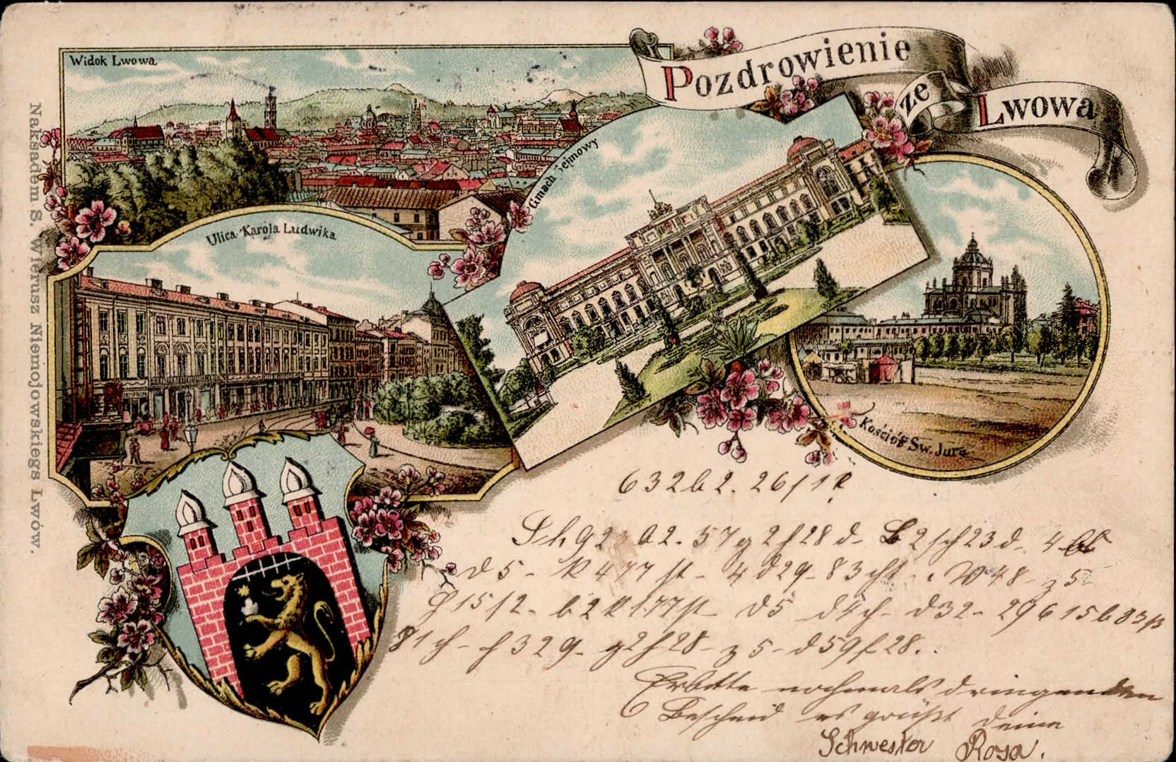 Lemberg (Ukraine) Karola Ludwika Strasse 1898 I-II  Automatically ...