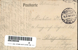 Illkirch-Graffenstaden (Elsass) Hauptstrasse 1914 I  Automatically ...