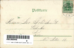 Diedenhofen (Frankreich) Präge-AK, Bahnhof 1902 I  Automatically ...