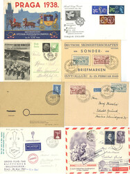 Alle Welt/Deutschland kleiner Posten mit 26 Briefe u. Belegen, meist ...