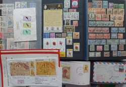 Ecuador - Sammlung in zwei dicken Steckbüchern mit Doubletten, sehr ...