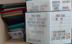 Grossbritannien - sehr umfangreiche Sammlung im großen Karton, ...