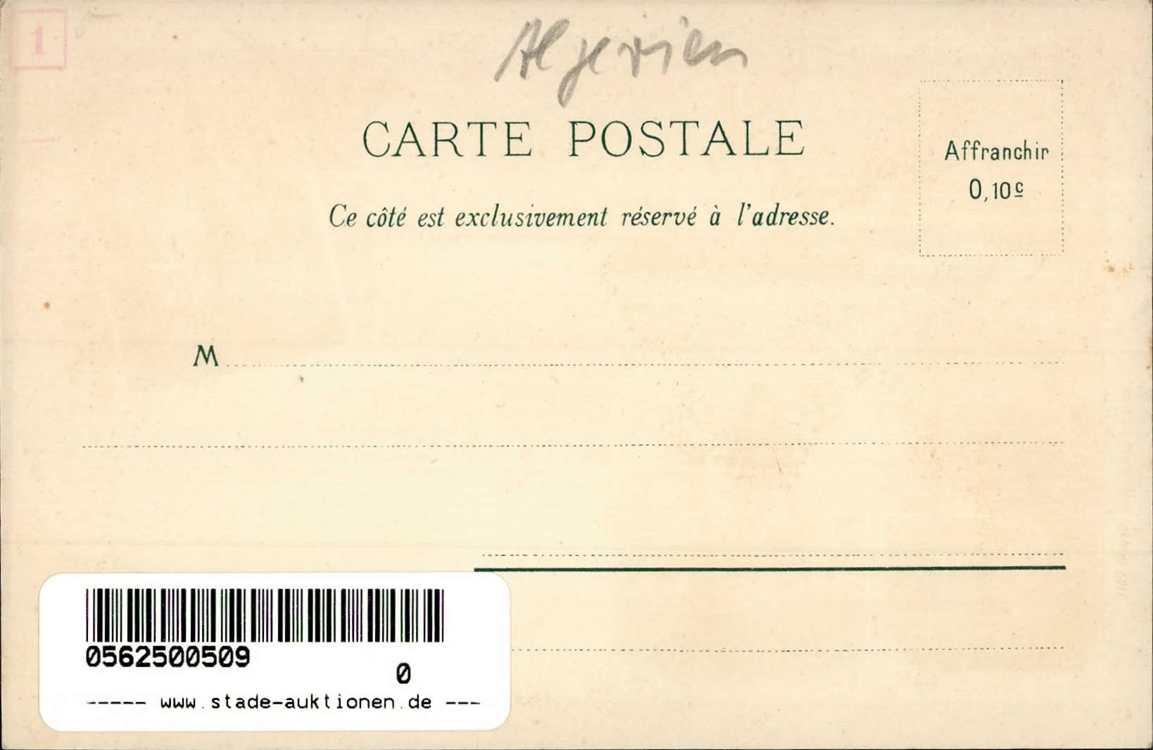 Image 1 for lot number 11719 for 70th Stade Auction