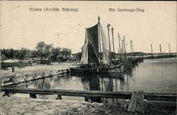 Nidden (Litauen) Am Landungs-Steg 1922 I-II  Automatically generated ...