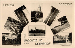 Cesvaine Teilansichten 1940 I-II  Automatically generated translation ...