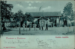 Karlovac (Kroatien) Stadt-Schwimmbad, Fahrrad 1919 II (Marke ...