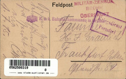 Brünn Schreibwaldstrasse 1915 I-II  Automatically generated ...