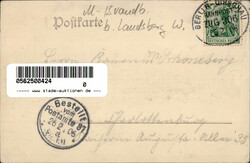 Landsberg (o-4105) Spiegel, Handlung Schmidt, Fahrrad 1906 I-II