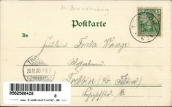 Töpchin (o-1601) Gasthaus Presnack, Schützenhaus Piesnack 1900 I-II