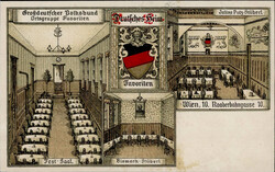 Wien (Österreich) Grossdeutscher Volksbund, Deutsches Heim Favoriten ...
