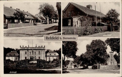 Rehfeld Gasthaus, Schloss 1924 I-II  Automatically generated ...