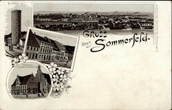 Sommerfeld Marktplatz, Rathaus, Büttelturm I-II  Automatically ...