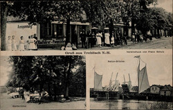 Trebitsch Vereinshaus Schulz, Radfahrer-Pumpstation, Fahrrad I-II