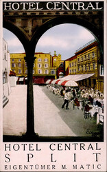 Kroatien Split, Hotel Central I-II