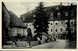 Neudietendorf (o-5103) Wirtschaftliche Frauenschule mit Bismarckplatz ...