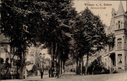 Wismar (o-2400) Dallmann-Strasse, Fahrrad 1919 I-II