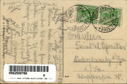 Brandenburg (o-1800) Wilhelmsdorf, Gasthaus zur Post, Fahrrad 1921 ...