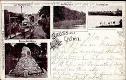 Lychen (o-2093) Teilansichten 1900 I-II
