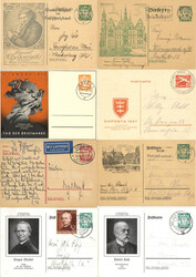 Danzig Sammlung Briefe und Ganzsachen mit etlichen besseren Ausgaben ...