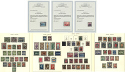 Danzig mit Dienst u. Porto - herausragende Sammlung gestempelt auf ...