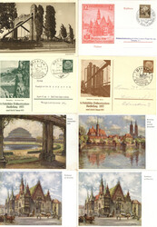 Breslau Lot mit 10 Privatganzsachen zum Deutschen Sängerbundesfest u ...