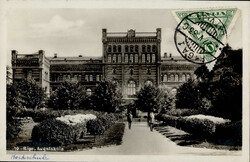 Riga (Lettland) Augstskola, bildseitige Frankatur I-II  Automatically ...